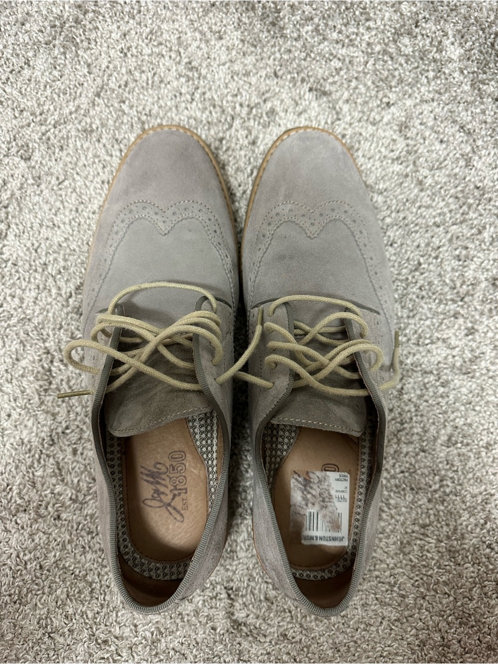 Johnston & Murphy Suede Shoes